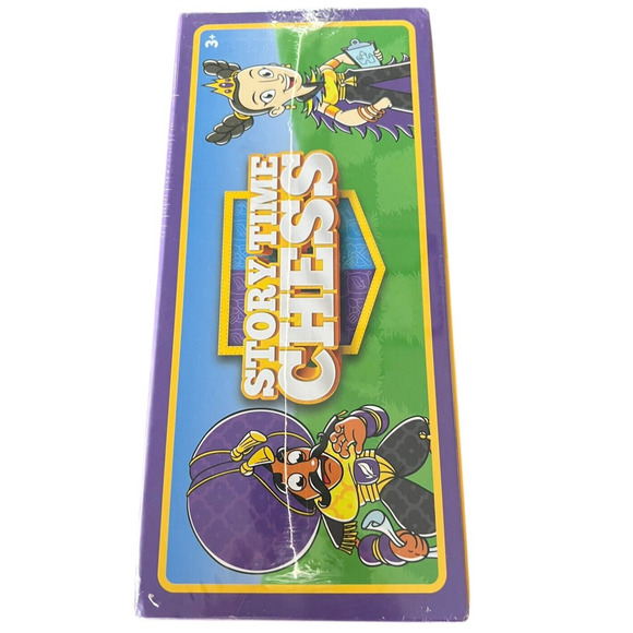 Story Time Chess 8+ Silly Stories 30+ Mini Games Read A Story/Learn Chess NEW - Picture 2 of 4